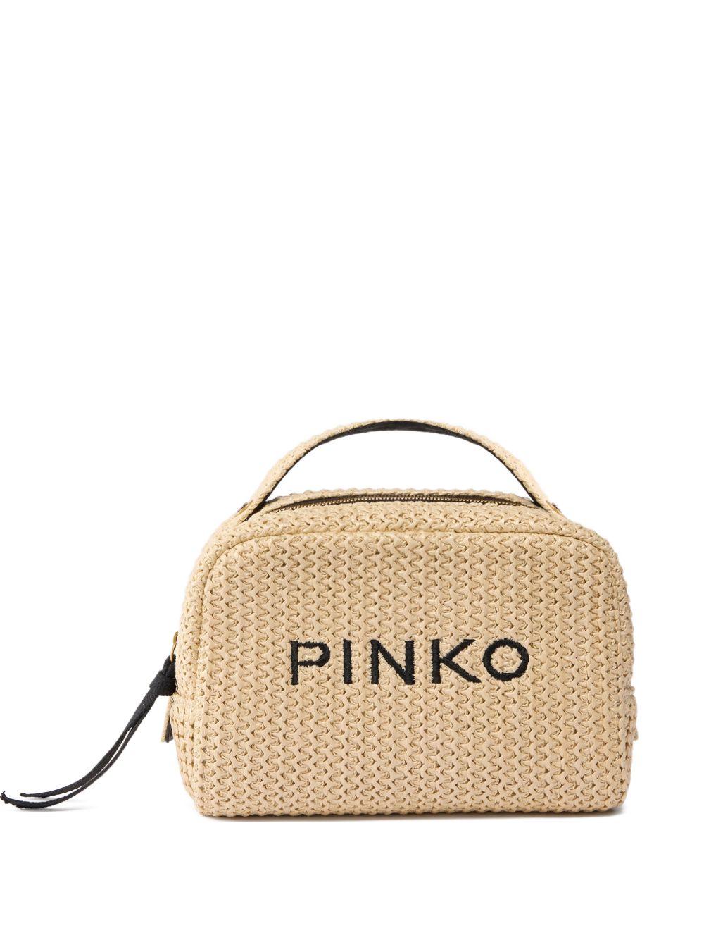 Borsa mini intrecciata con manico 106717A39Y HZ3Q PINKO 